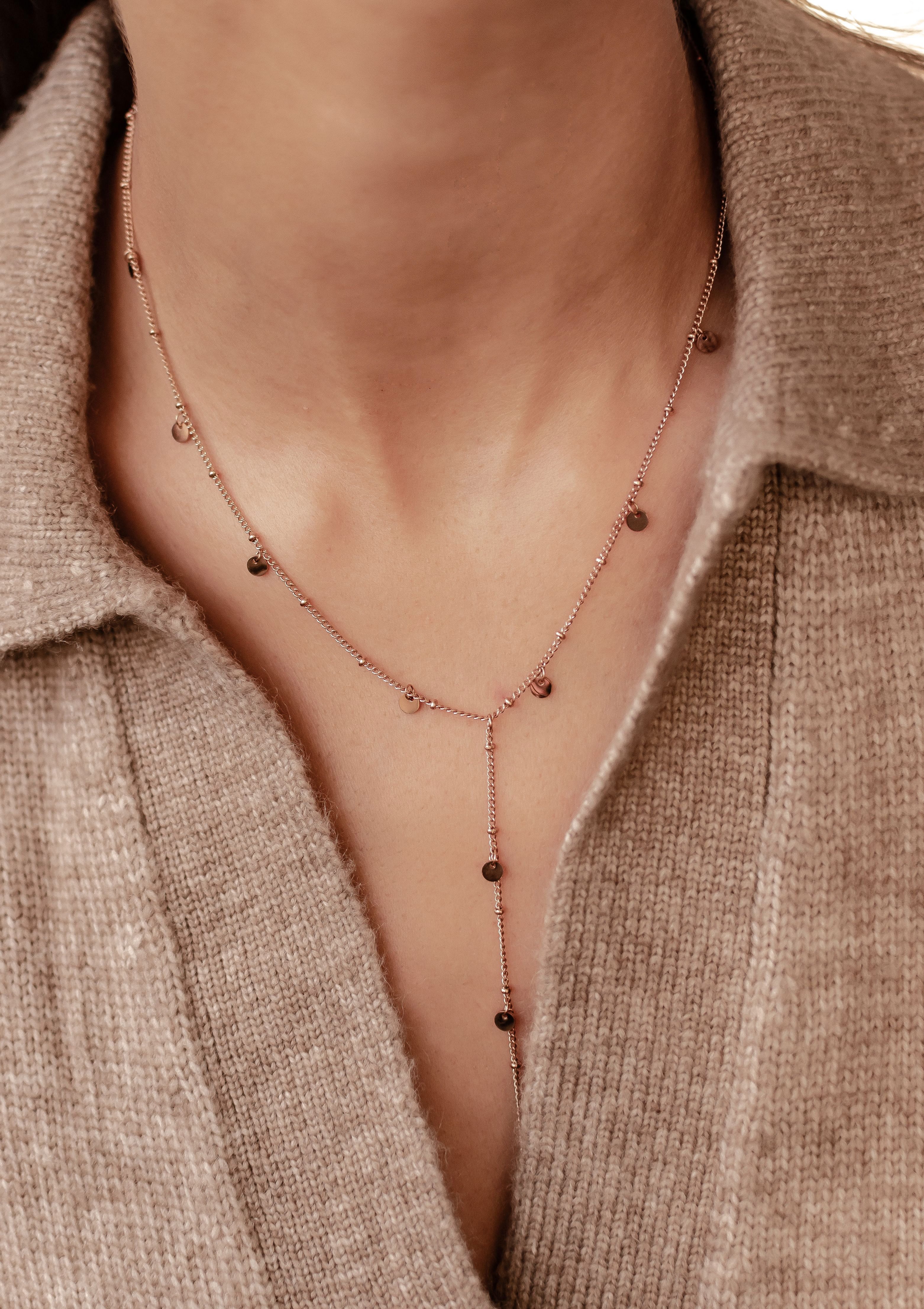 Hey Happiness Y-Kette mit Münz Anhänger, günstig online kaufen