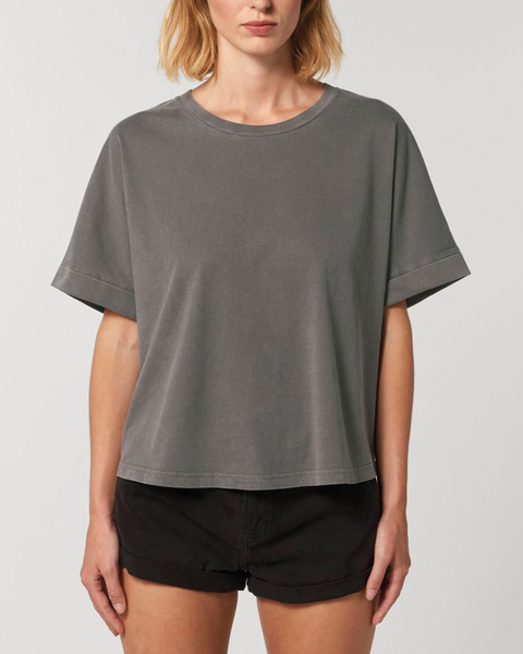 Oversize Vintage Damen T-shirt "Slack" günstig online kaufen