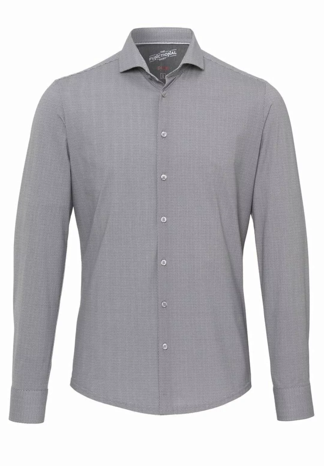 Pure The Functional Shirt Druck Grau - Größe 40 günstig online kaufen