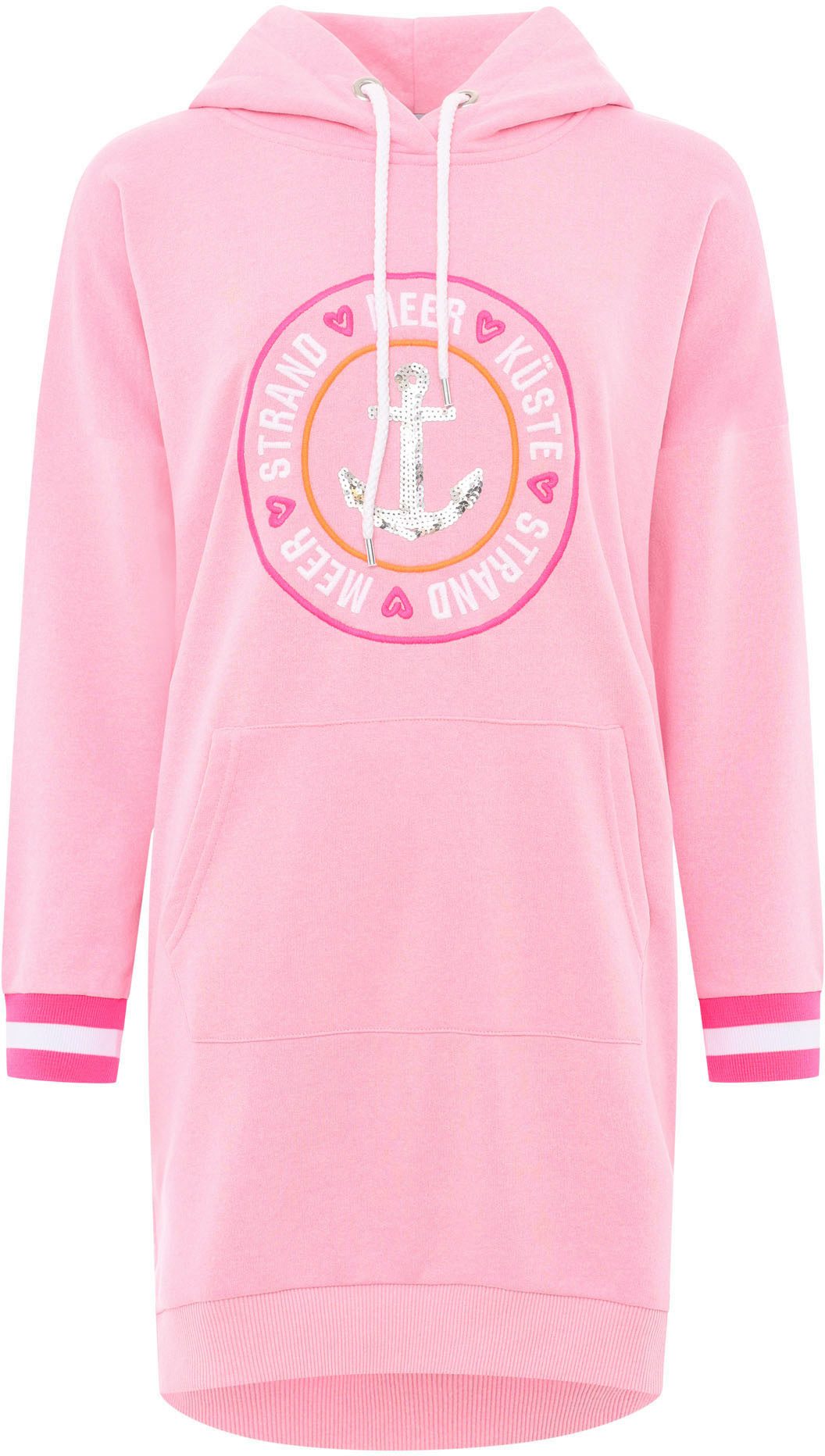 Zwillingsherz Sweatkleid "Zuhause am Strand" mit günstig online kaufen