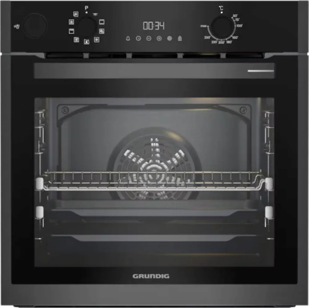 Grundig Einbaubackofen »GEBD19300DX«, GEBD19300DX, mit 2-fach-Teleskopauszu günstig online kaufen