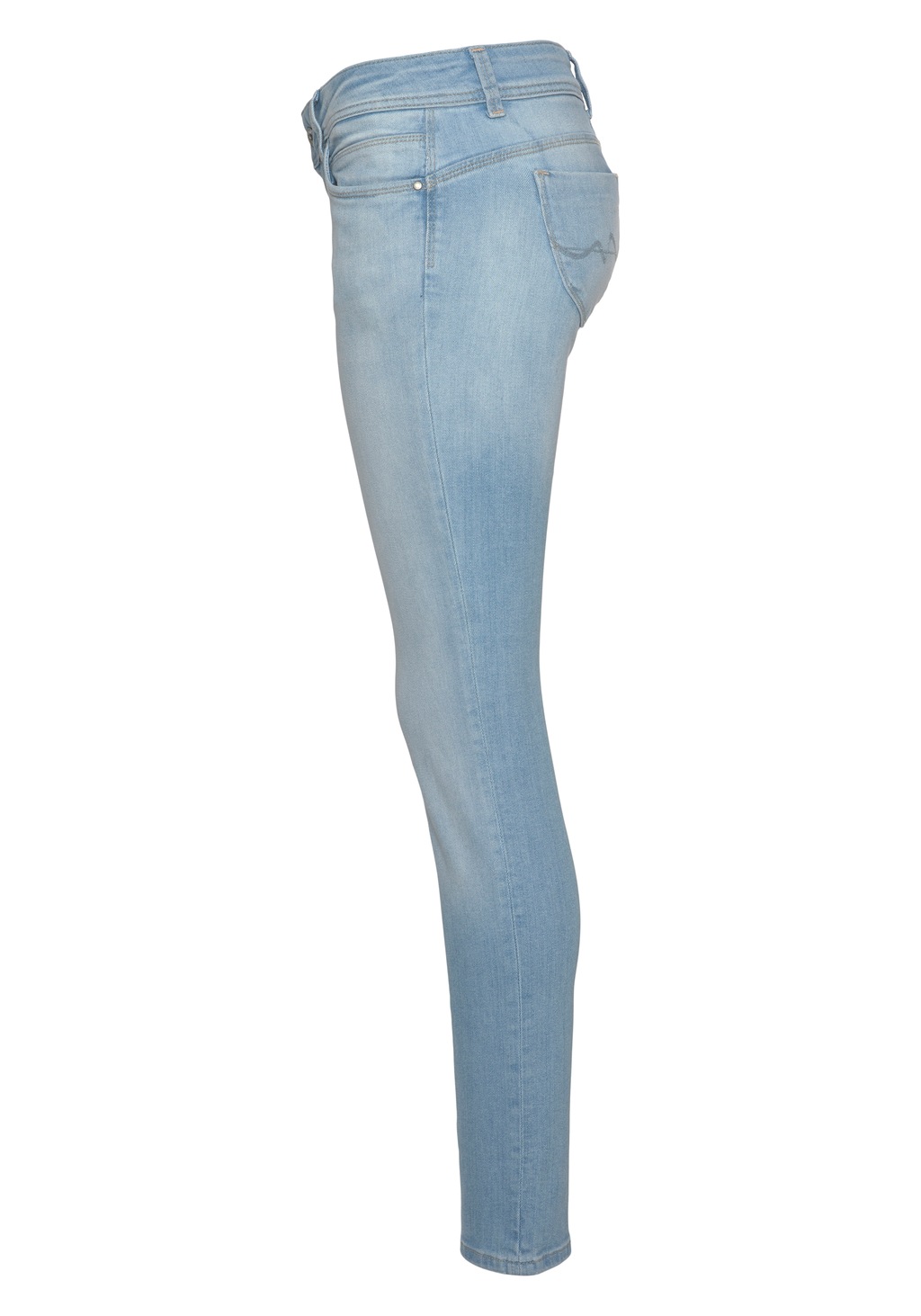 Pepe Jeans Slim-fit-Jeans NEW BROOKE mit 1-Knopf Bund und Reißverschlusstas günstig online kaufen