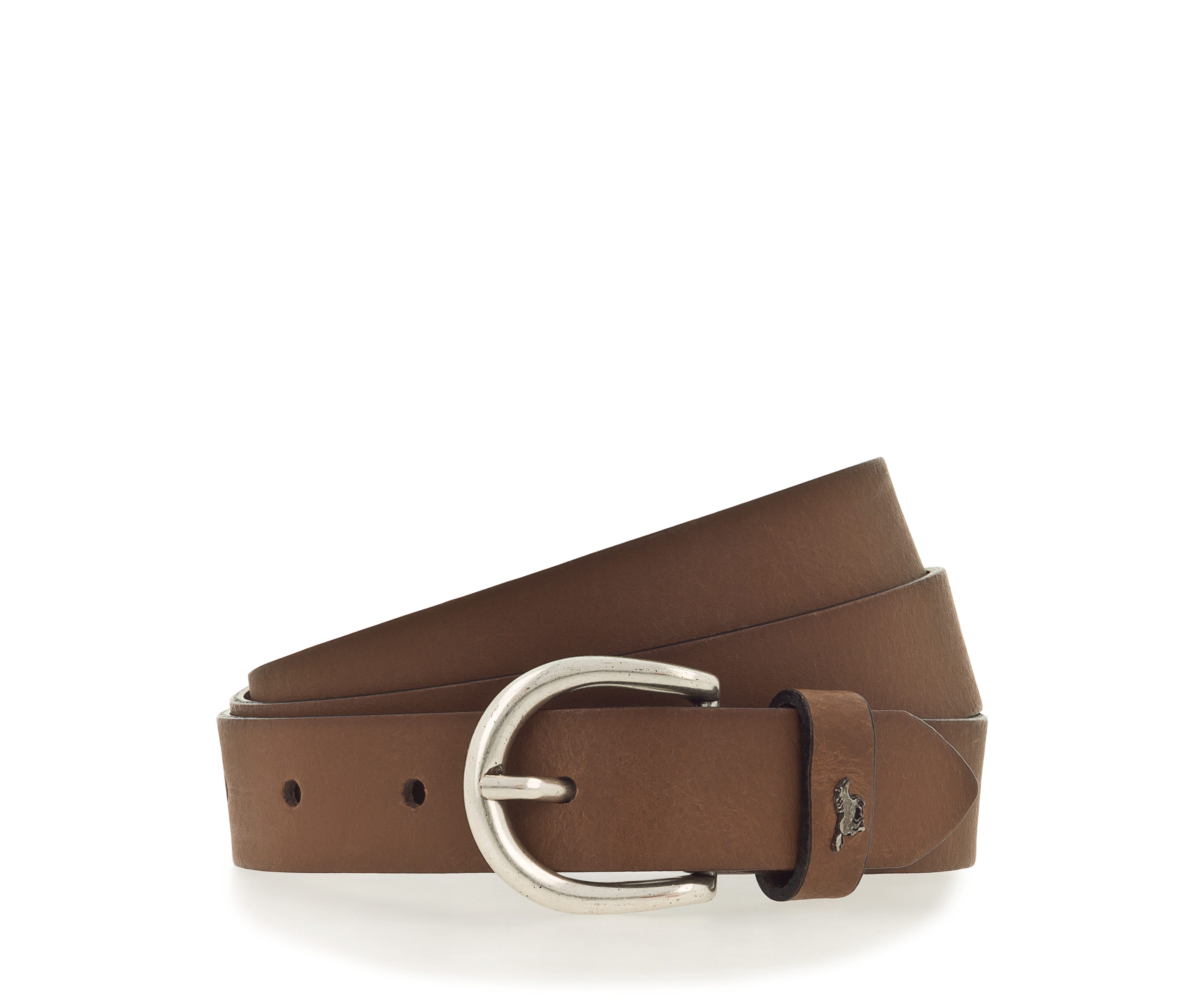 MUSTANG Ledergürtel, Pull-Up-Leder mit Vintagecharakter, in schmaler Form, günstig online kaufen