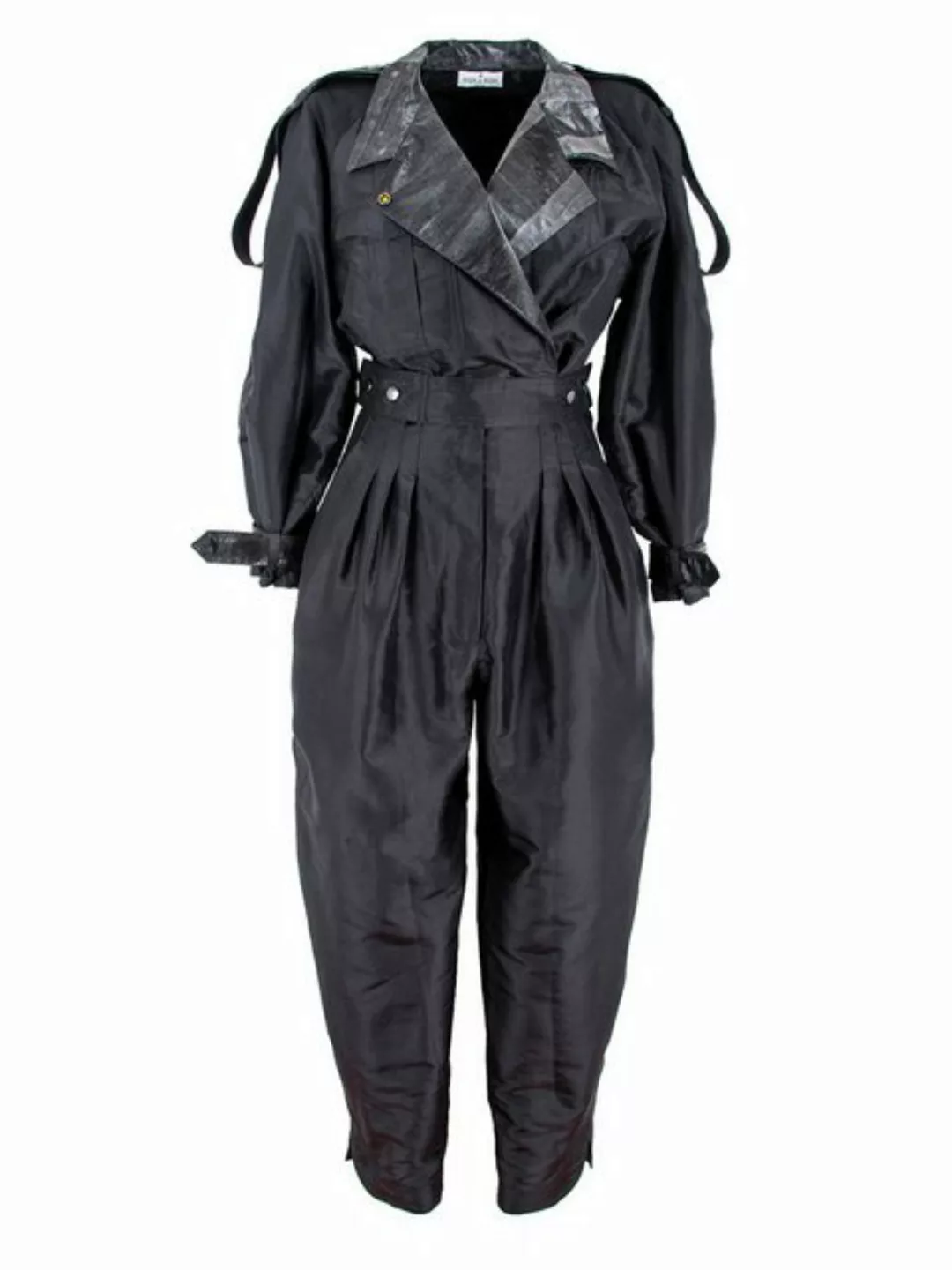 RUA & RUA Jumpsuit Dupion Taft-Seide Loose Fit Overall günstig online kaufen