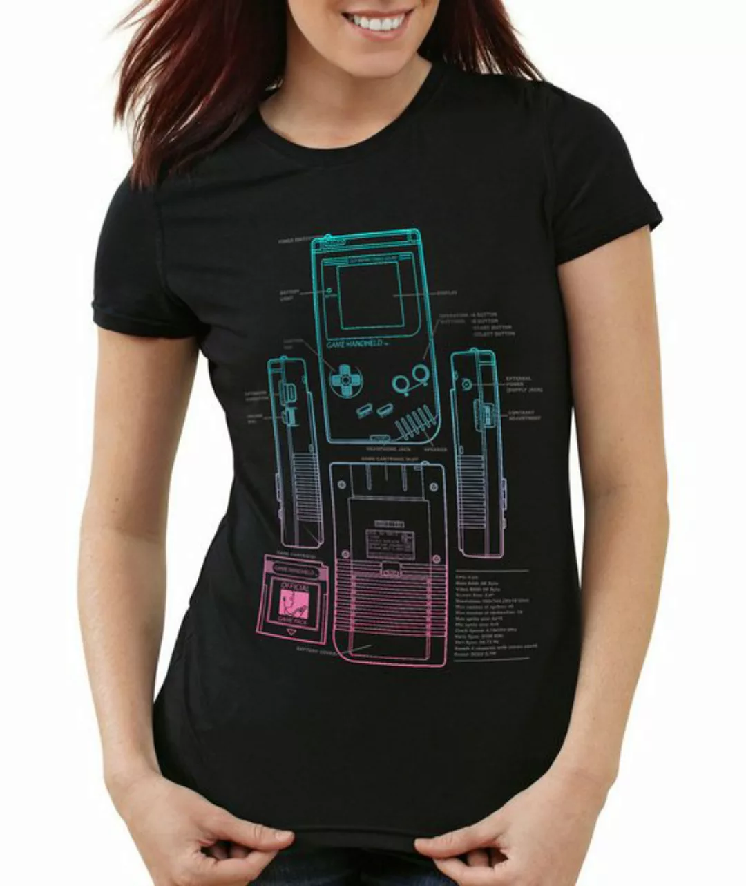 style3 T-Shirt Game Handheld retro boy classic gamer günstig online kaufen