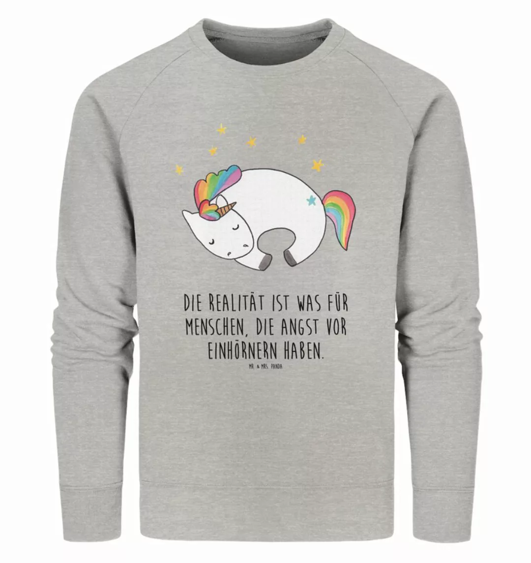 Mr. & Mrs. Panda Longpullover Größe L Einhorn Nacht - Heather Grey - Gesche günstig online kaufen