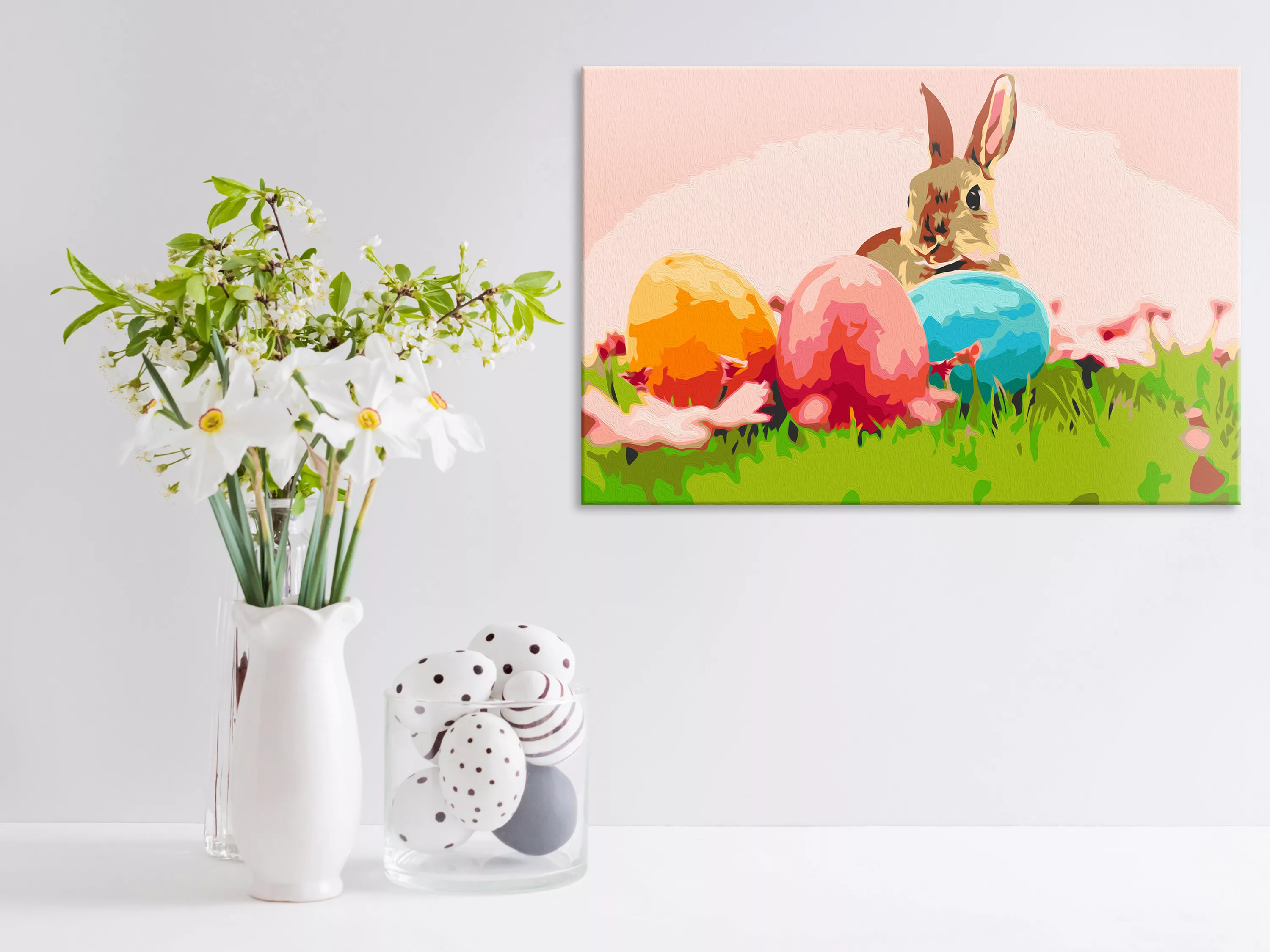 Malen Nach Zahlen - Easter Rabbit günstig online kaufen