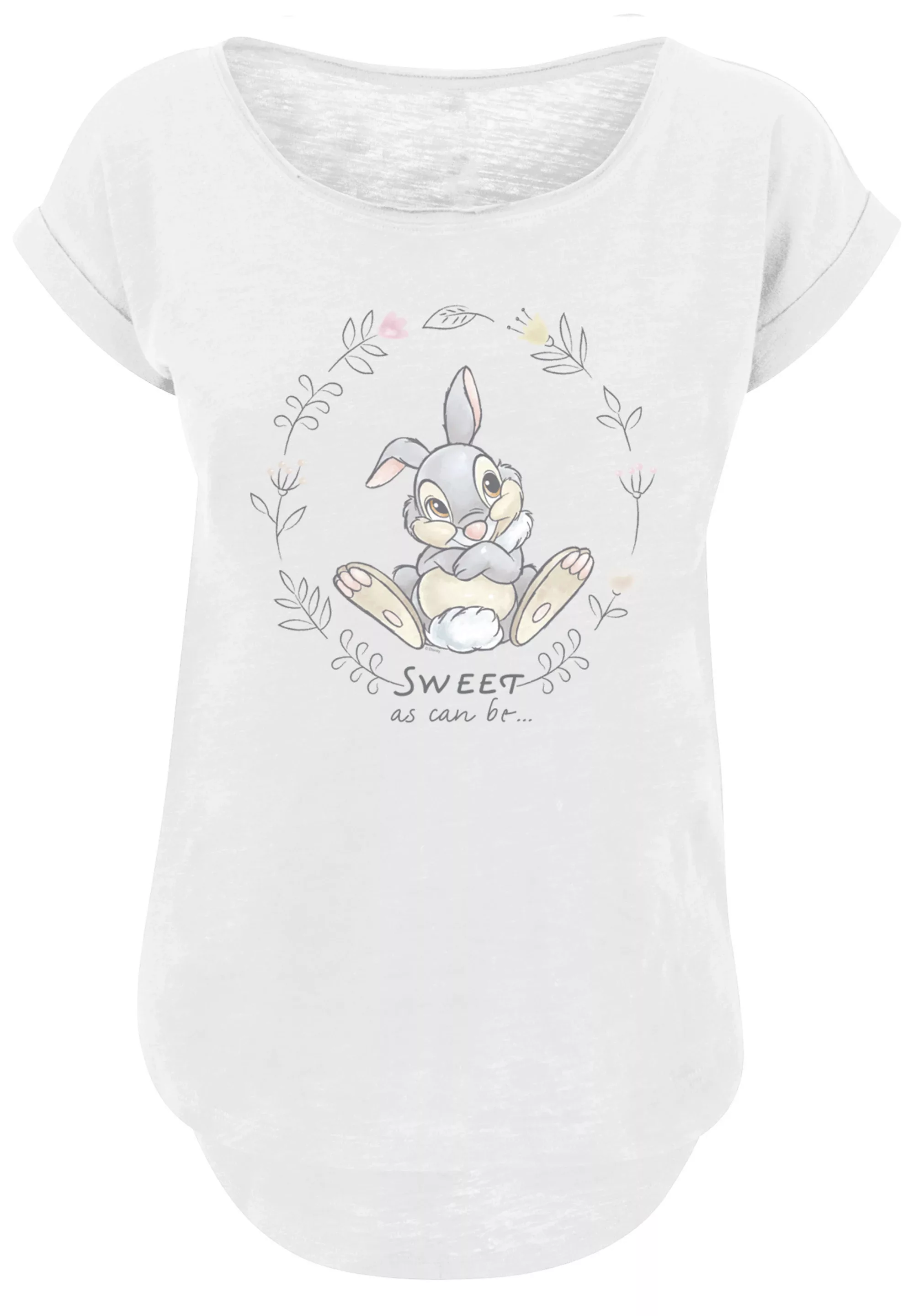 F4NT4STIC T-Shirt "Disney Bambi Klopfer Thumper Sweet As Can Be", Print günstig online kaufen