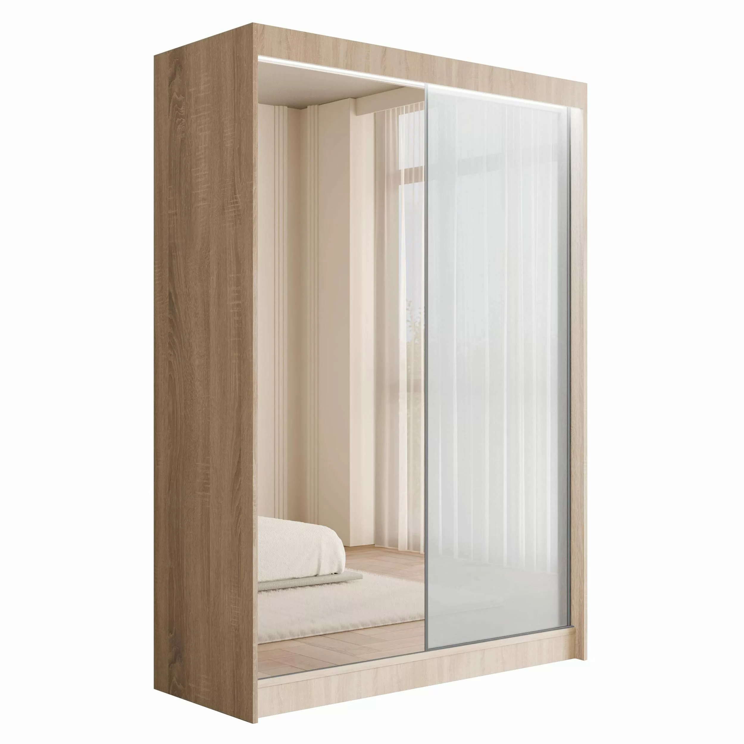 ALTDECOR Schiebetürenschrank VESLI (Kleiderschrank Garderobenschrank mit günstig online kaufen