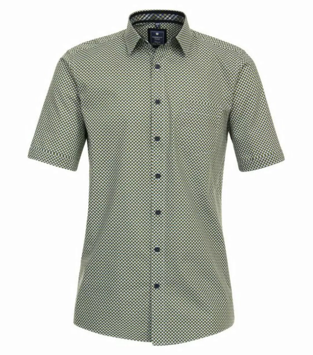 Redmond Kurzarmhemd NOS POPELINE PRINT CASUAL HEMD 60 GRUEN günstig online kaufen