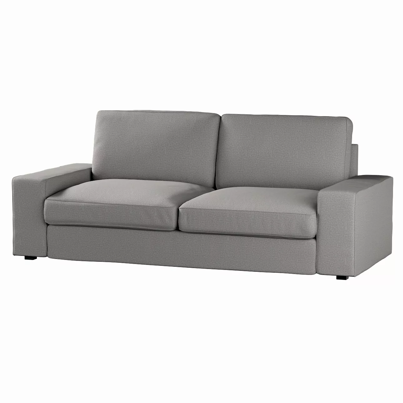 Bezug für Kivik 3-Sitzer Sofa, grau, Bezug für Sofa Kivik 3-Sitzer, Edinbur günstig online kaufen