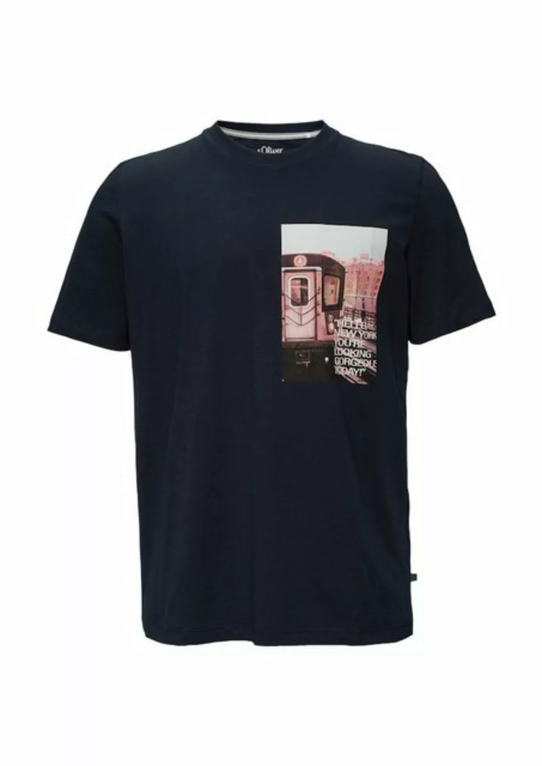 s.Oliver Kurzarmshirt T-Shirt günstig online kaufen