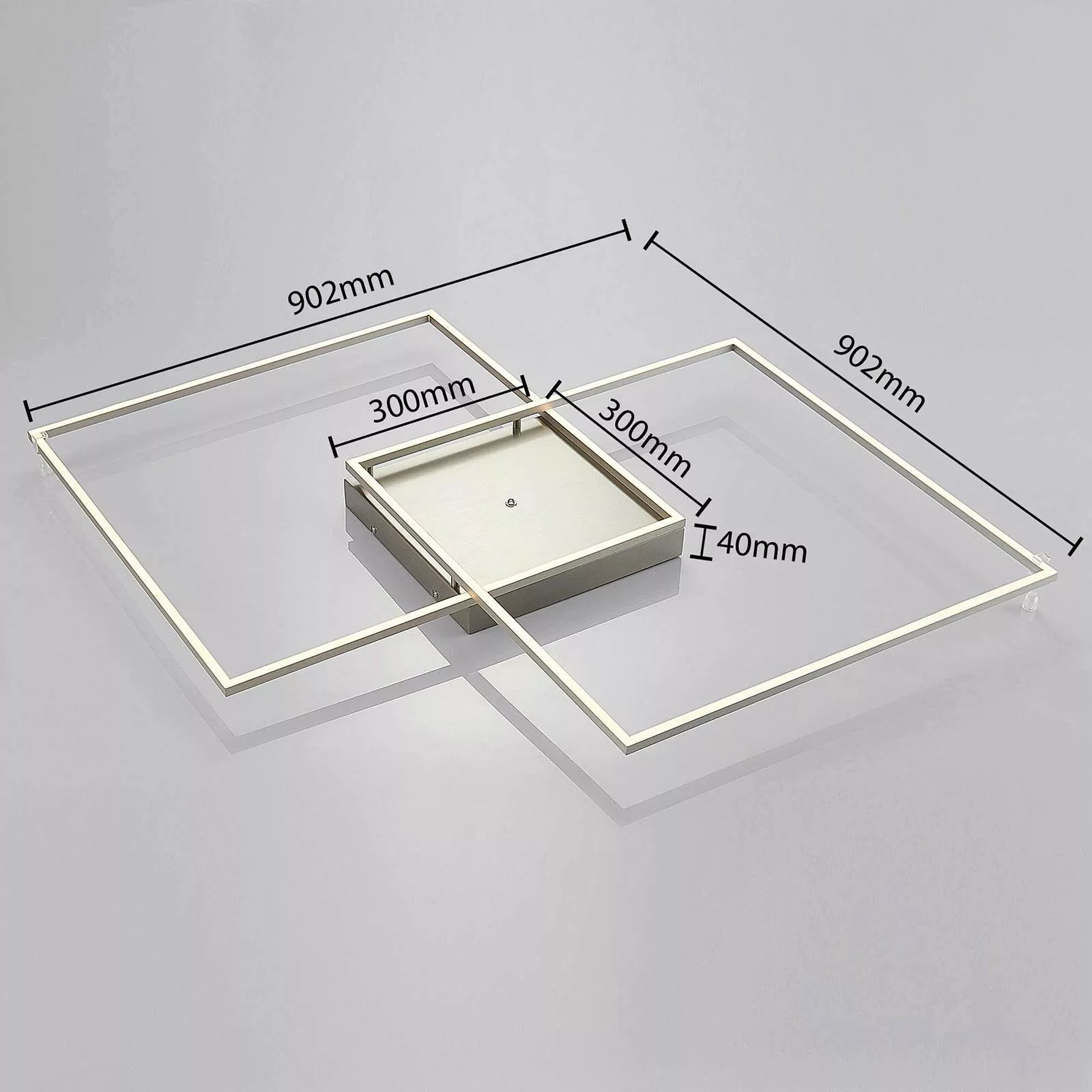 LED-Deckenlampe Mirac 90,2 cm günstig online kaufen