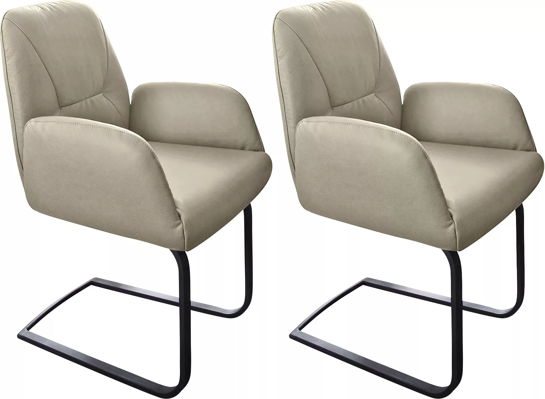 W.SCHILLIG Freischwinger »ole«, (Set), 2 St., Longlife Xtra-Leder Z59, 2er- günstig online kaufen