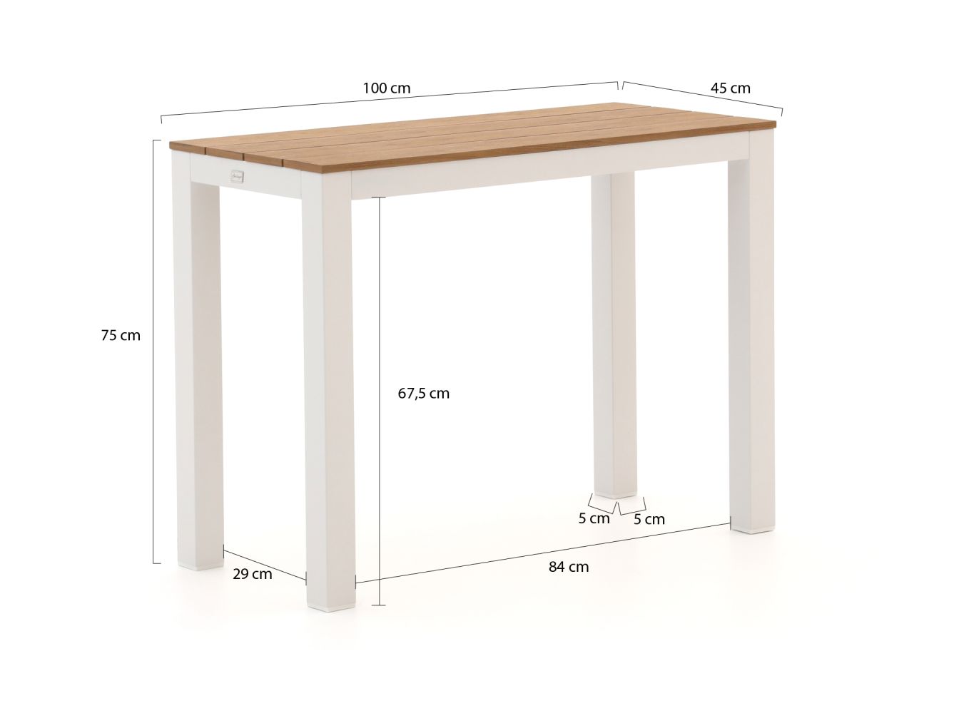 Bellagio Fidenza Konsolentisch 100x45x75 cm günstig online kaufen