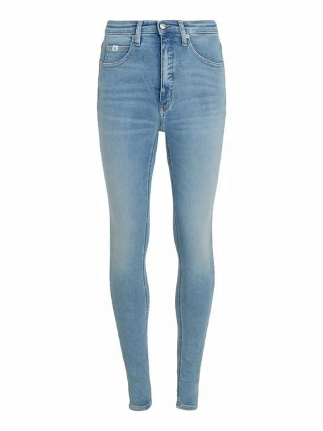 Calvin Klein Jeans Skinny-fit-Jeans HIGH RISE SKINNY mit Markenlabel günstig online kaufen