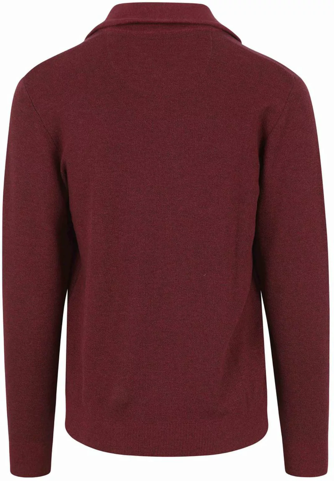 Casa Moda Halfzip Pullover Bordeaux - Größe 5XL günstig online kaufen