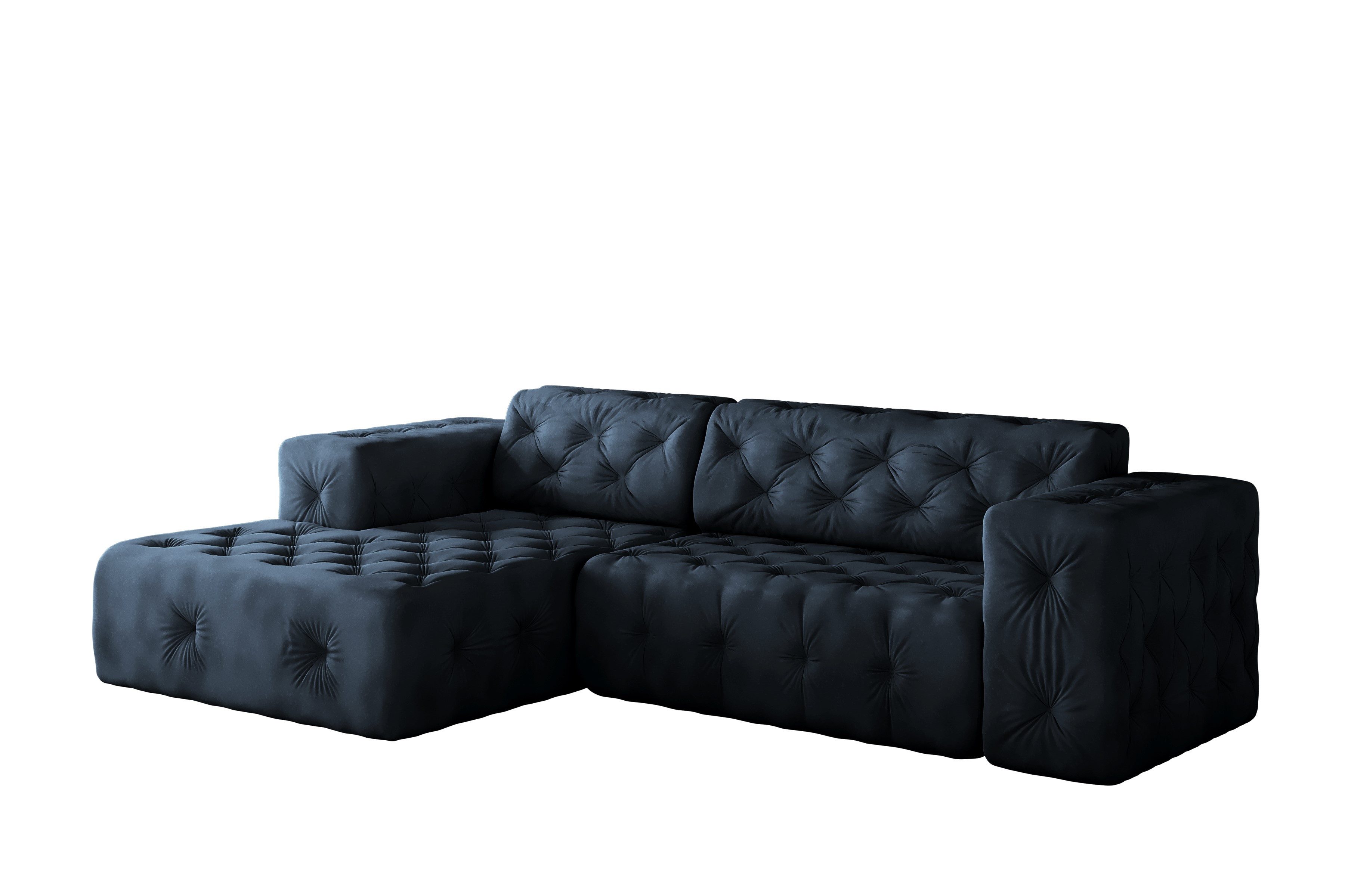 Kaiser Möbel Ecksofa Freistehendes, stark gesteppt, günstig online kaufen