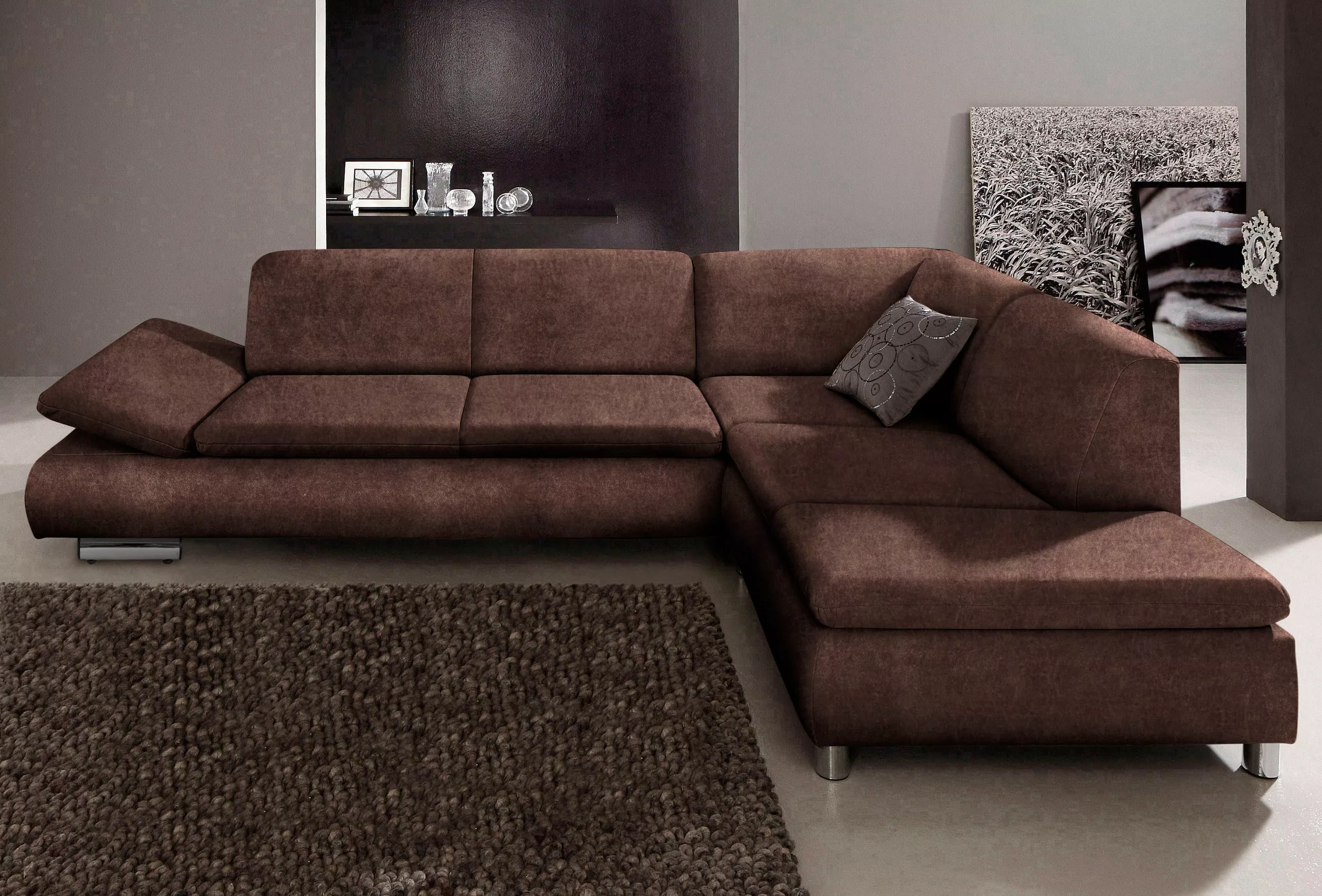 Max Winzer Ecksofa "Toulouse modern und bequem, aktuelles Design, hoher Sit günstig online kaufen