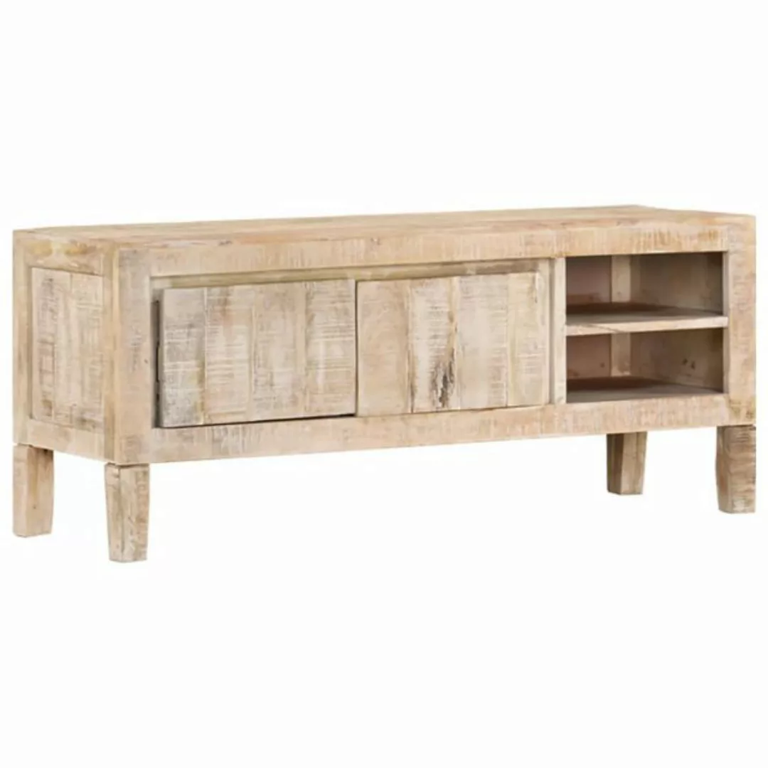 vidaXL TV-Schrank TV-Board 110x35x46 cm Massivholz Mango günstig online kaufen