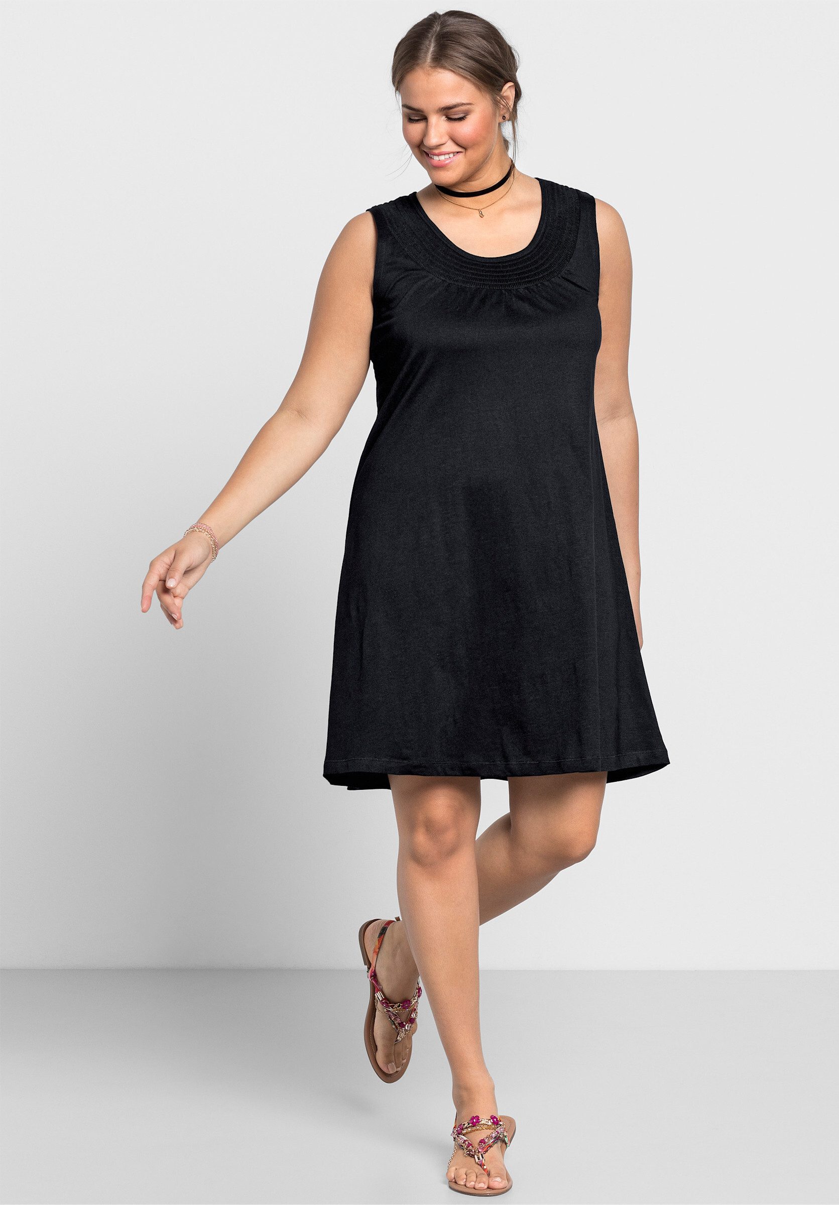 Sheego Jerseykleid Jerseykleid günstig online kaufen