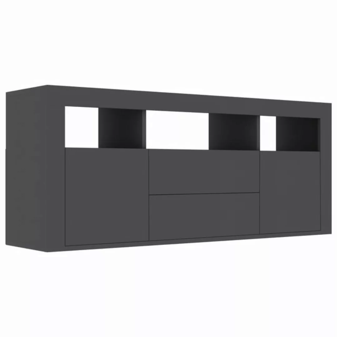 vidaXL TV-Schrank TV-Board Grau 120x30x50 cm Holzwerkstoff günstig online kaufen