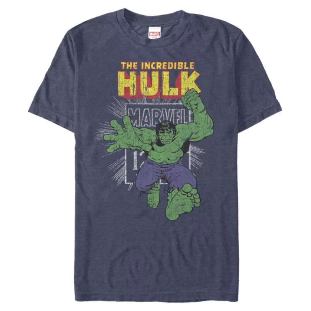 Marvel - Avengers - Hulk Stamp - Männer T-Shirt günstig online kaufen