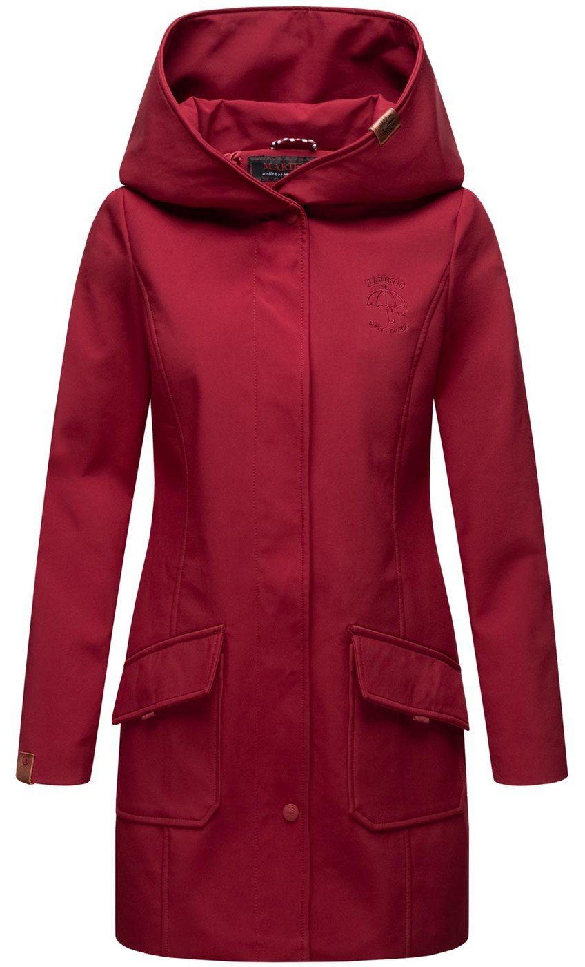 Marikoo Softshelljacke Mayleen mit großer Kapuze günstig online kaufen