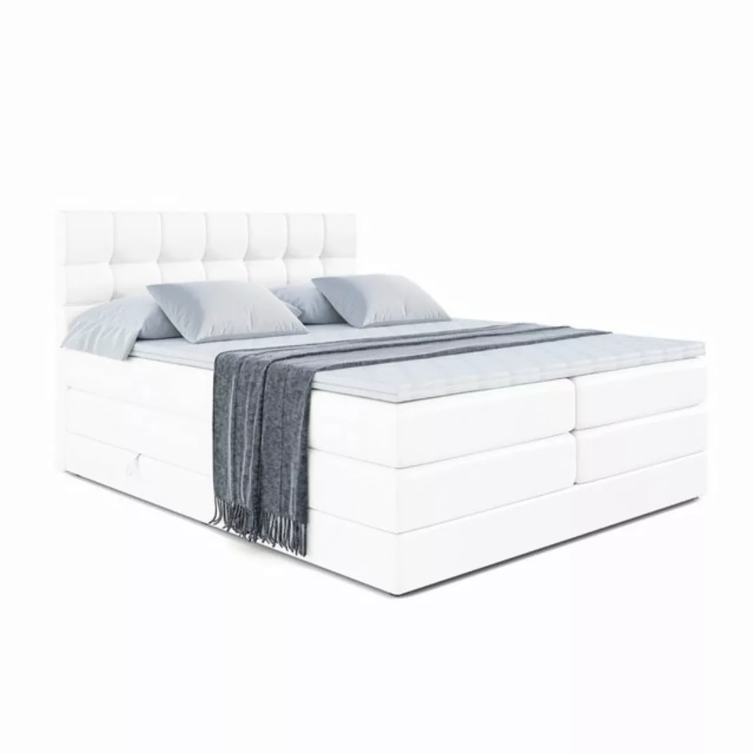 ALTDECOR Boxspringbett BERO KING (Multipocket-Matratze H4 und H3 Matratze B günstig online kaufen