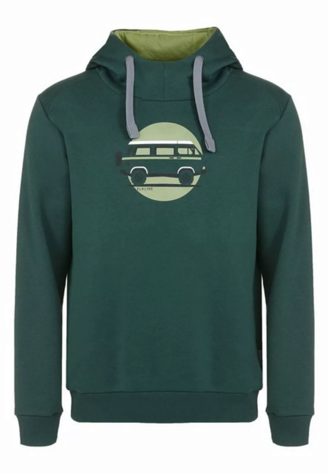 Elkline Hoodie Team Player VW Bulli Print auf der Brust günstig online kaufen