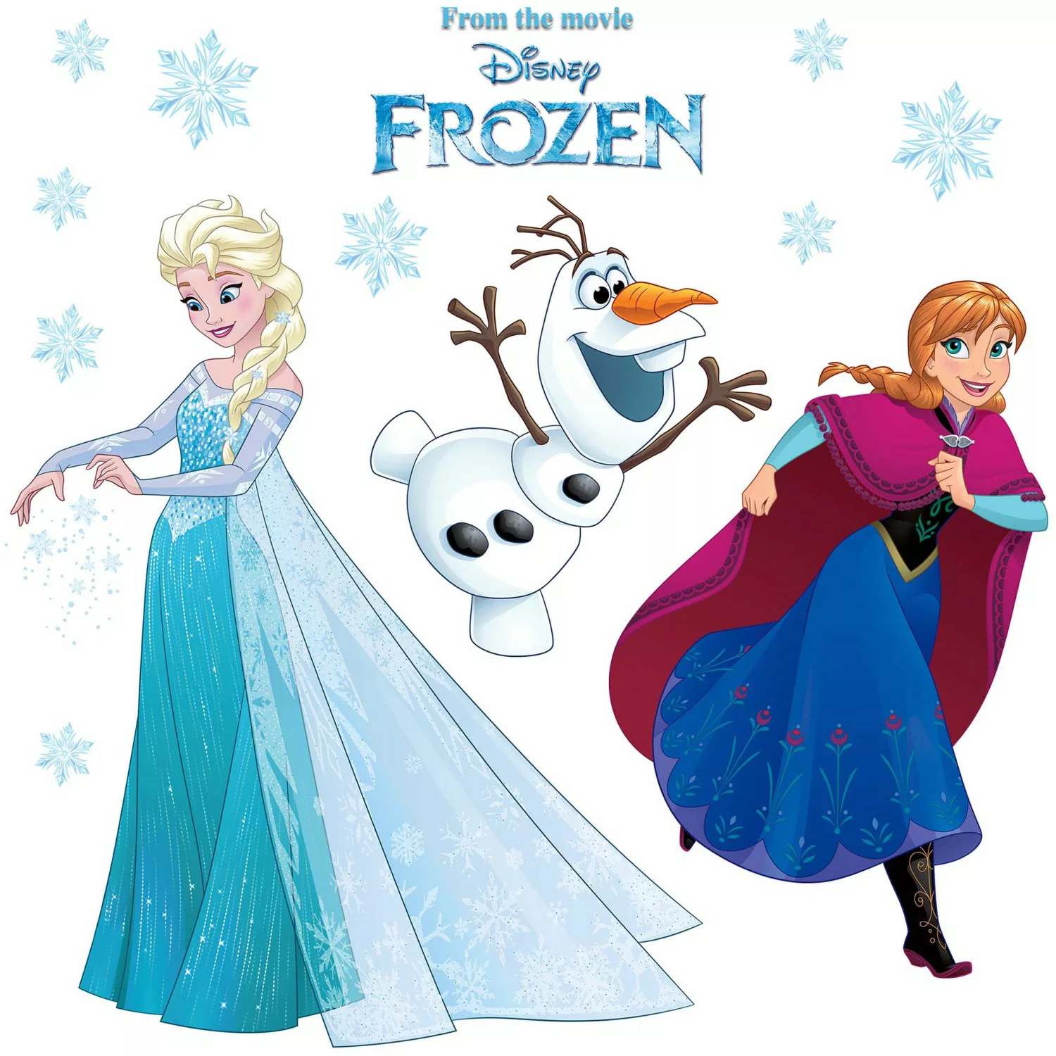 Komar Fensterbild "Frozen Snowflake" günstig online kaufen