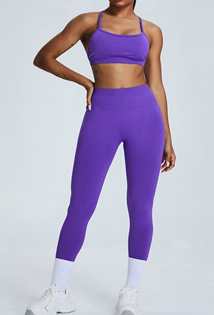 SEGUEN Leggings Plissierte M Form Hüfte heben hohe Taille Yoga-Hose für Fra günstig online kaufen