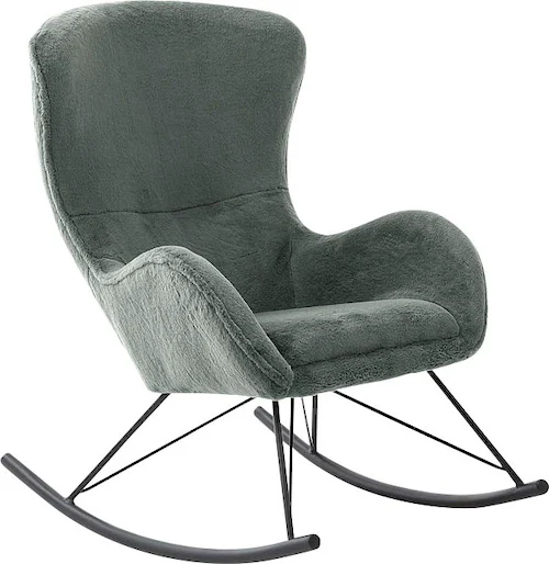 MCA furniture Schaukelstuhl "BELLA", 1 St., Microfaser günstig online kaufen