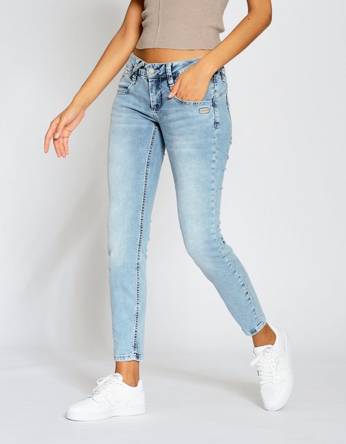 GANG Skinny-fit-Jeans 94NENA CROPPED aus besonders weicher Denim Qualität günstig online kaufen