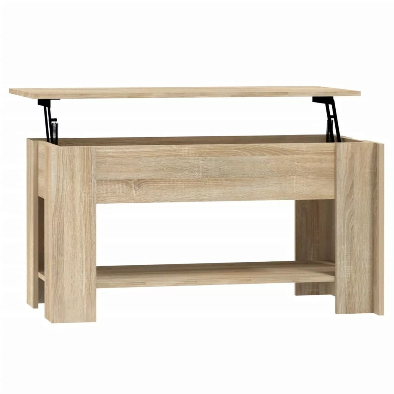 vidaXL Couchtisch Sonoma-Eiche 101x49x52 cm Holzwerkstoff günstig online kaufen