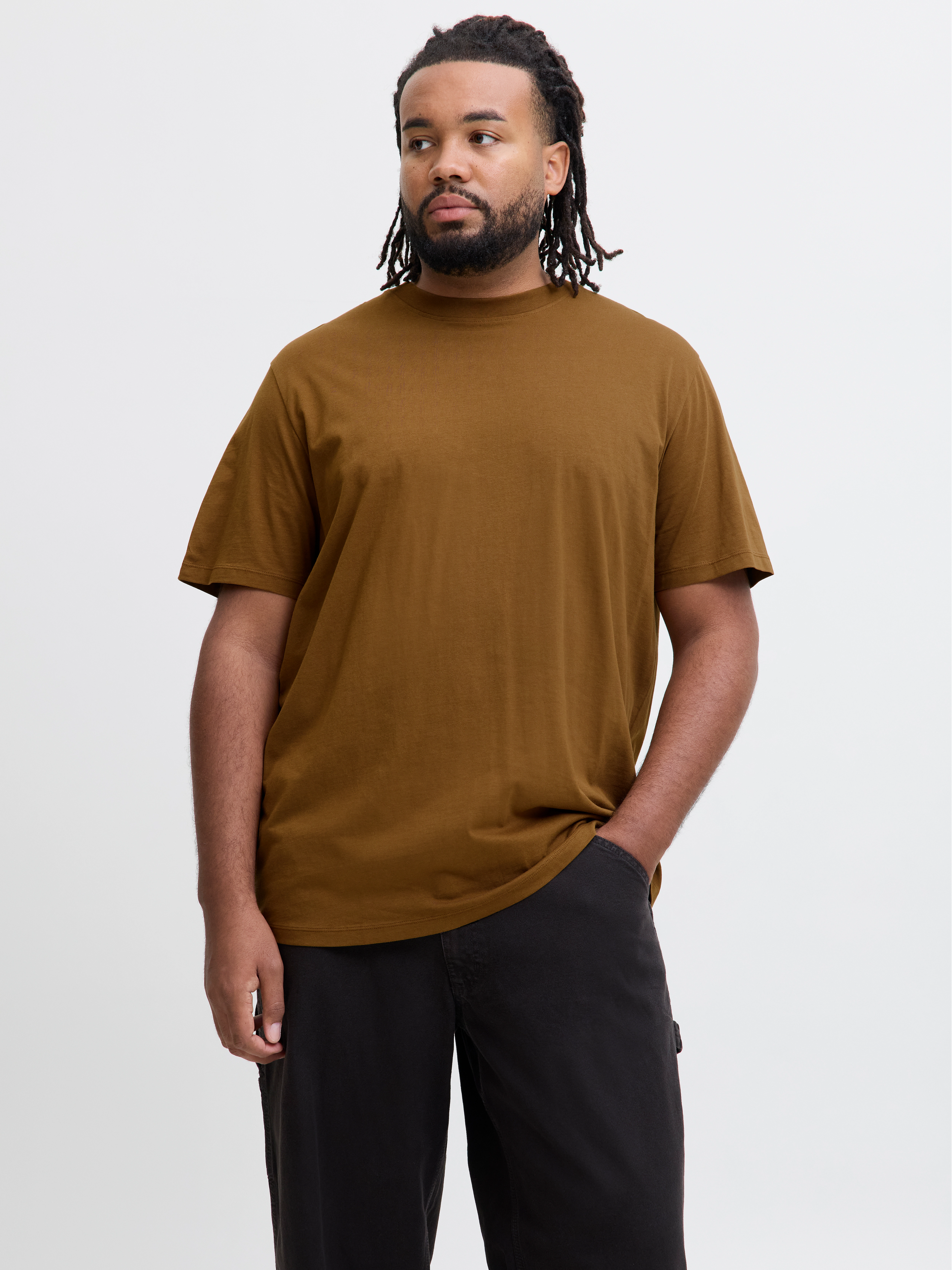 Jack & Jones PlusSize T-Shirt "JJEBRADLEY TEE SS NOOS PLS", mit Rundhalsaus günstig online kaufen