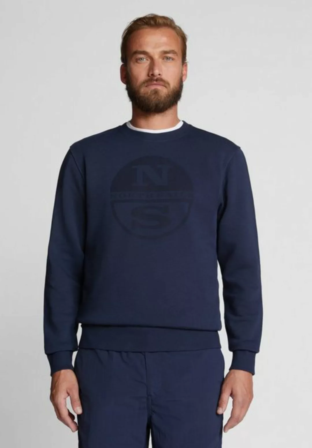 North Sails Sweatshirt Sweatshirt mit Maxilogo günstig online kaufen