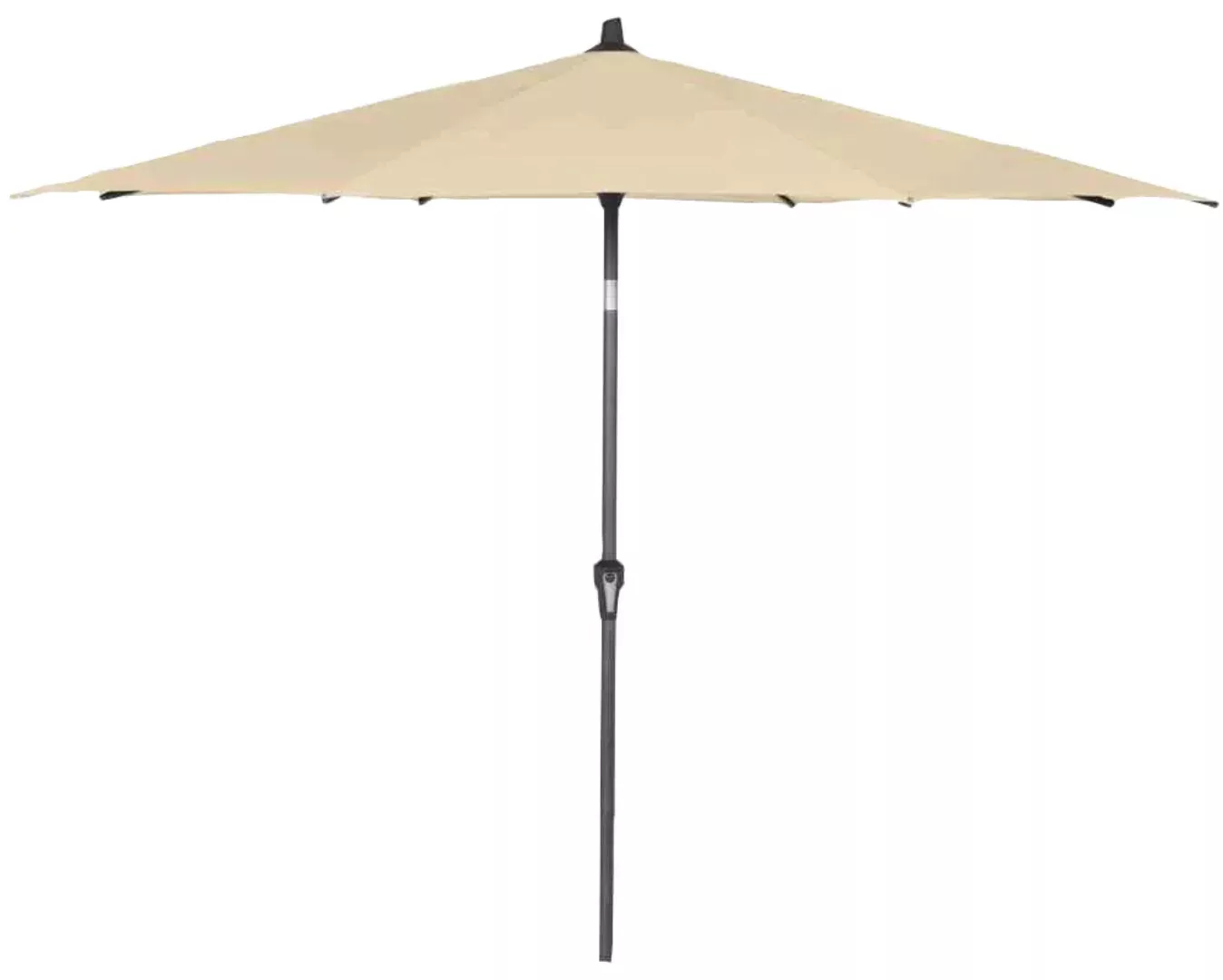 Siena Garden Marktschirm Avio Ø 300 cm Natur mit Kurbelmechanik günstig online kaufen