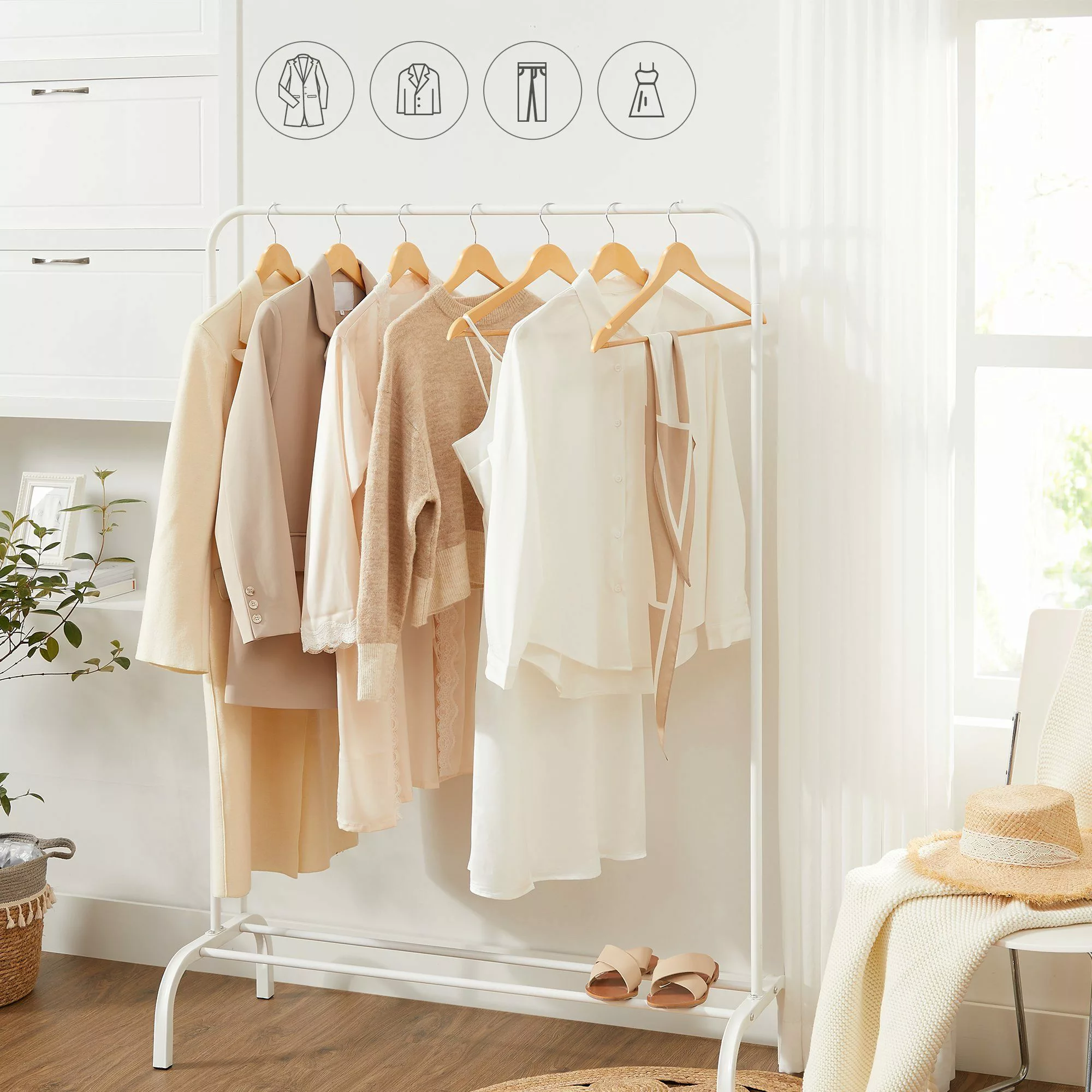 SONGMICS Kleiderbügel Bügel, (50-tlg), Bügel aus günstig online kaufen