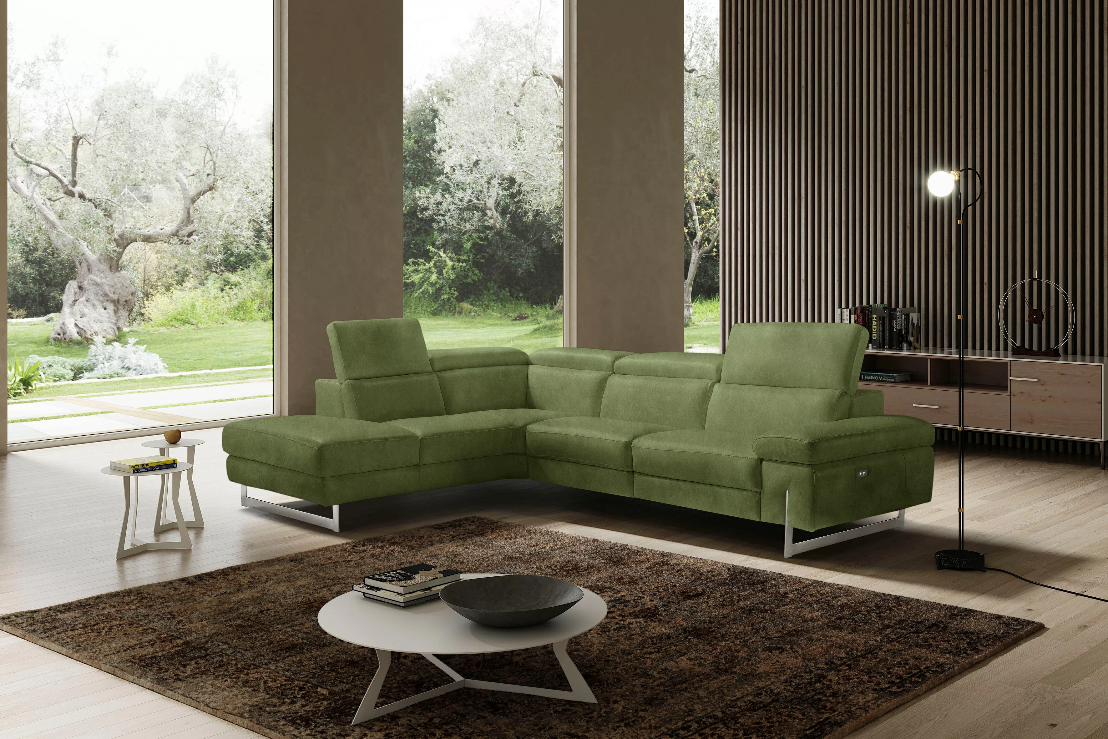 Egoitaliano Ecksofa "Candice, elegant, edel und bequem, erstklassiger Sitzk günstig online kaufen