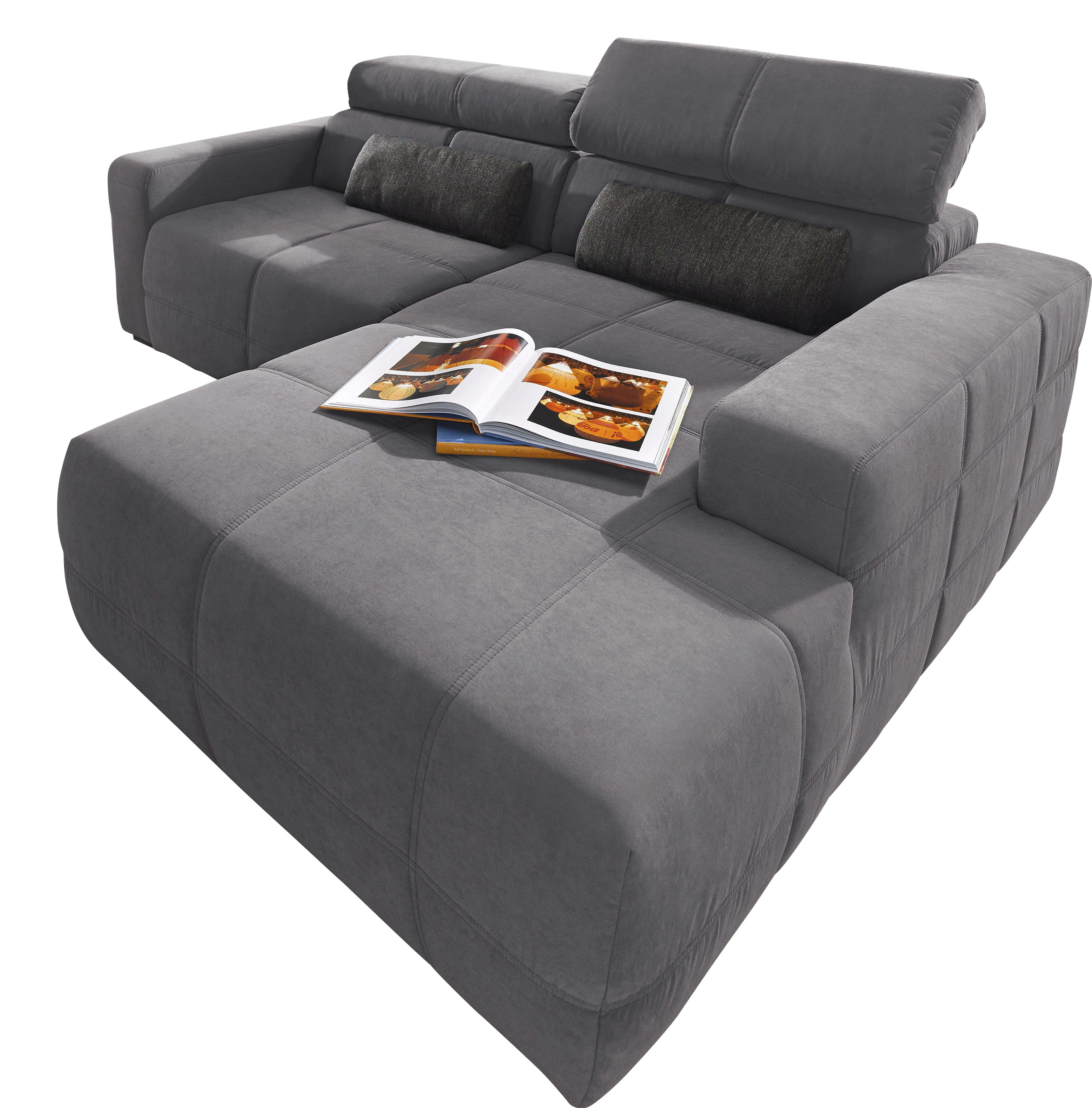 DOMO collection Ecksofa Brandon kleine Ausführung B/T/H: 214/100/80 cm, Mit günstig online kaufen