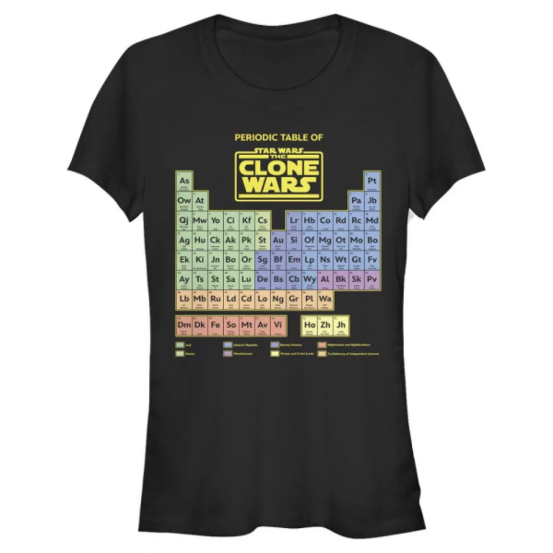 Star Wars - The Clone Wars - Clone Wars Clone Wars Table - Frauen T-Shirt günstig online kaufen