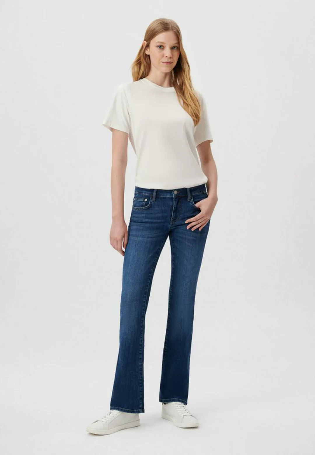 Mavi Bootcut-Jeans "BELLA MID-RISE", Bootcut Jeans günstig online kaufen