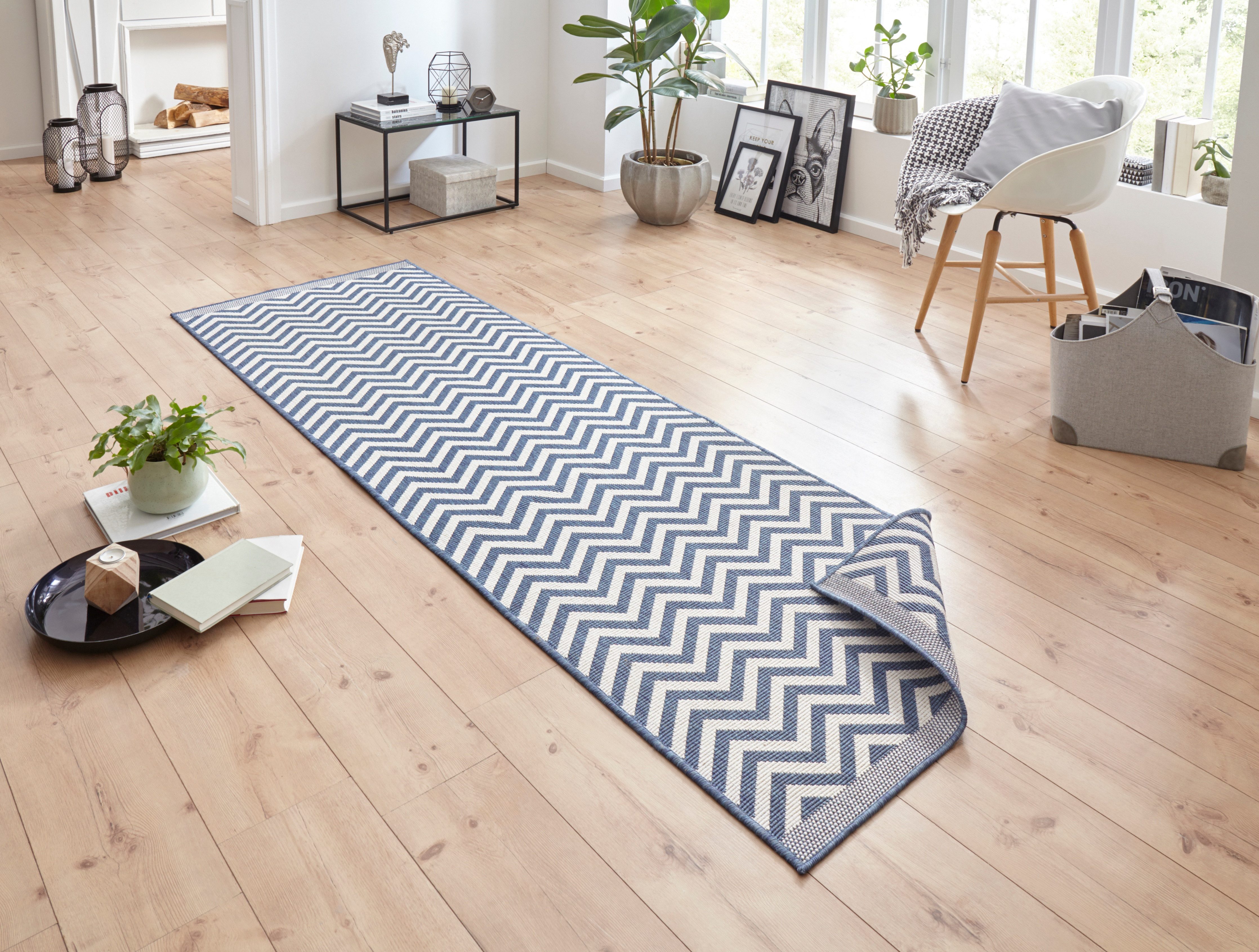 HANSE Home Teppich »Palma Wendeteppich«, rechteckig, 5 mm Höhe, In-& Outdoo günstig online kaufen