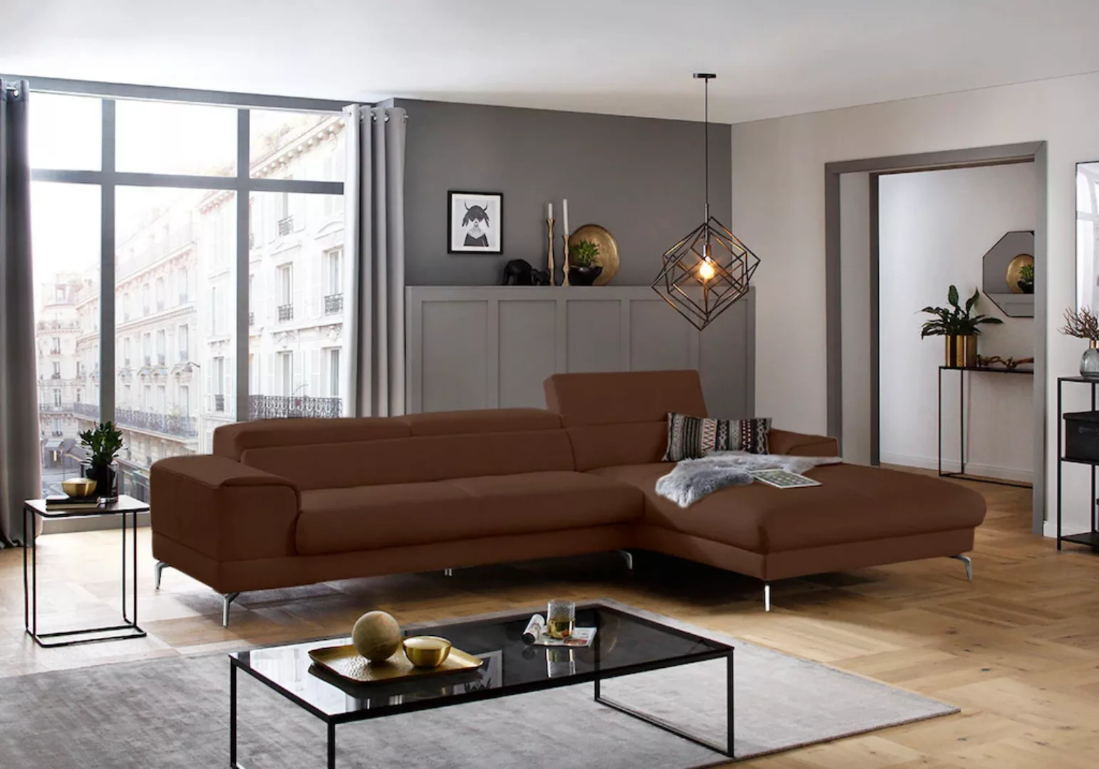 W.SCHILLIG Ecksofa "piedroo, Designsofa mit tollem Sitzkomfort, elegant und günstig online kaufen