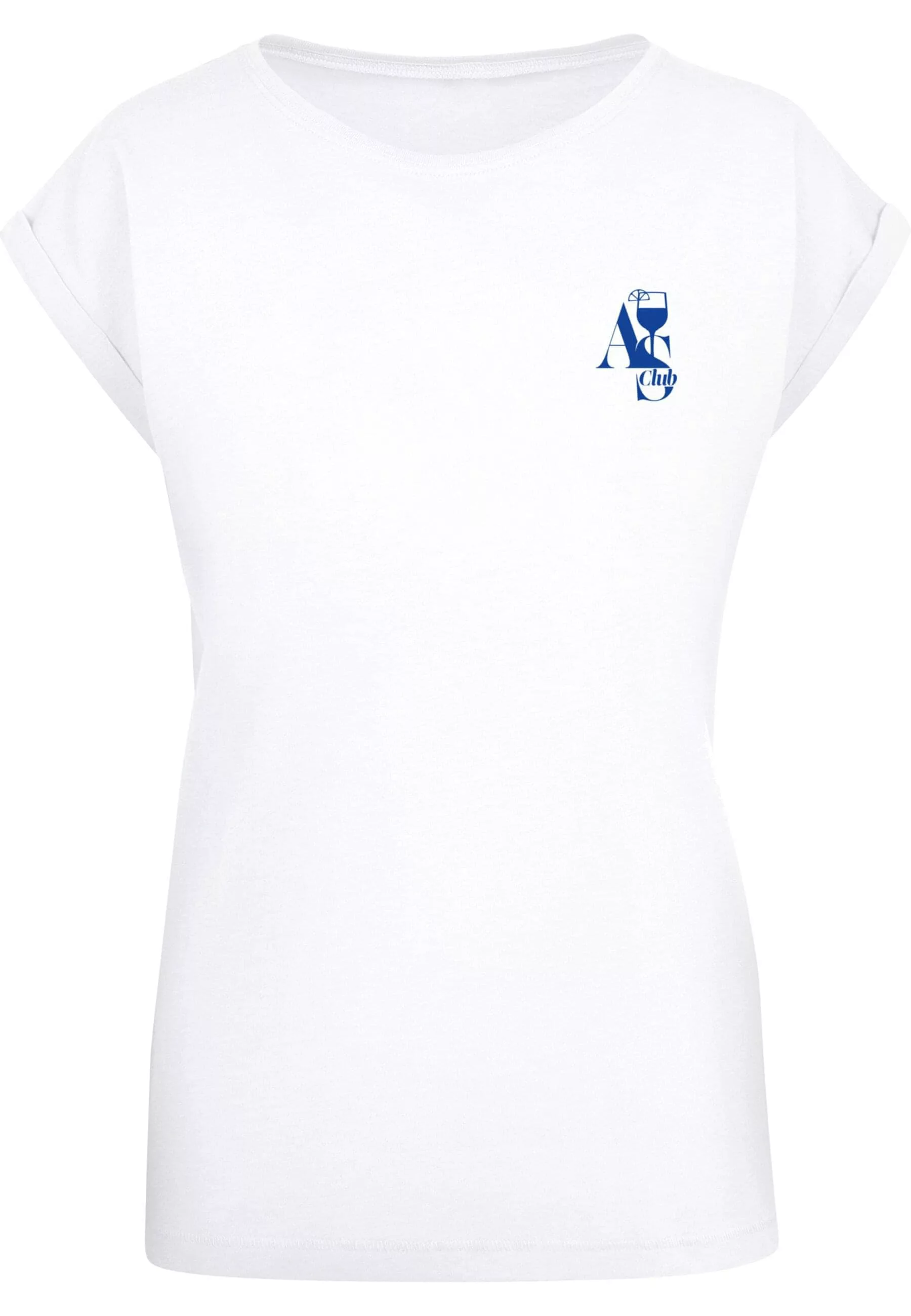 Miss Tee T-Shirt "Miss Tee A S Club Ladies Extended Shoulder Tee", (1 tlg.) günstig online kaufen