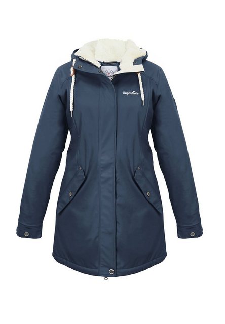 Regenliebe Winterjacke Friesennerz Regenparka mit Teddyfleece gefüttert günstig online kaufen