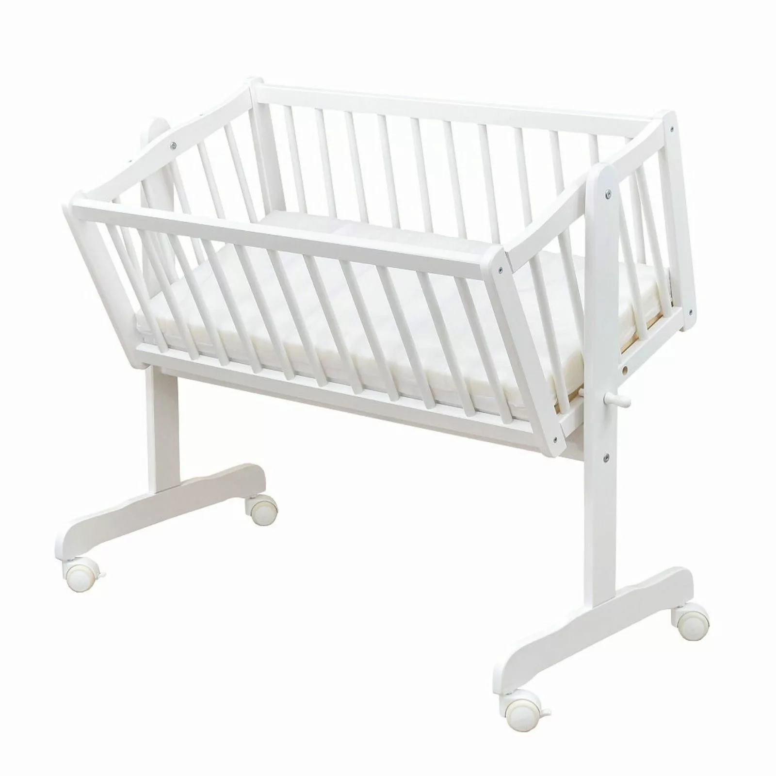 Baby-Delux Babybett Stubenwagen, Babywiege Schaukelwiege 90x40 günstig online kaufen