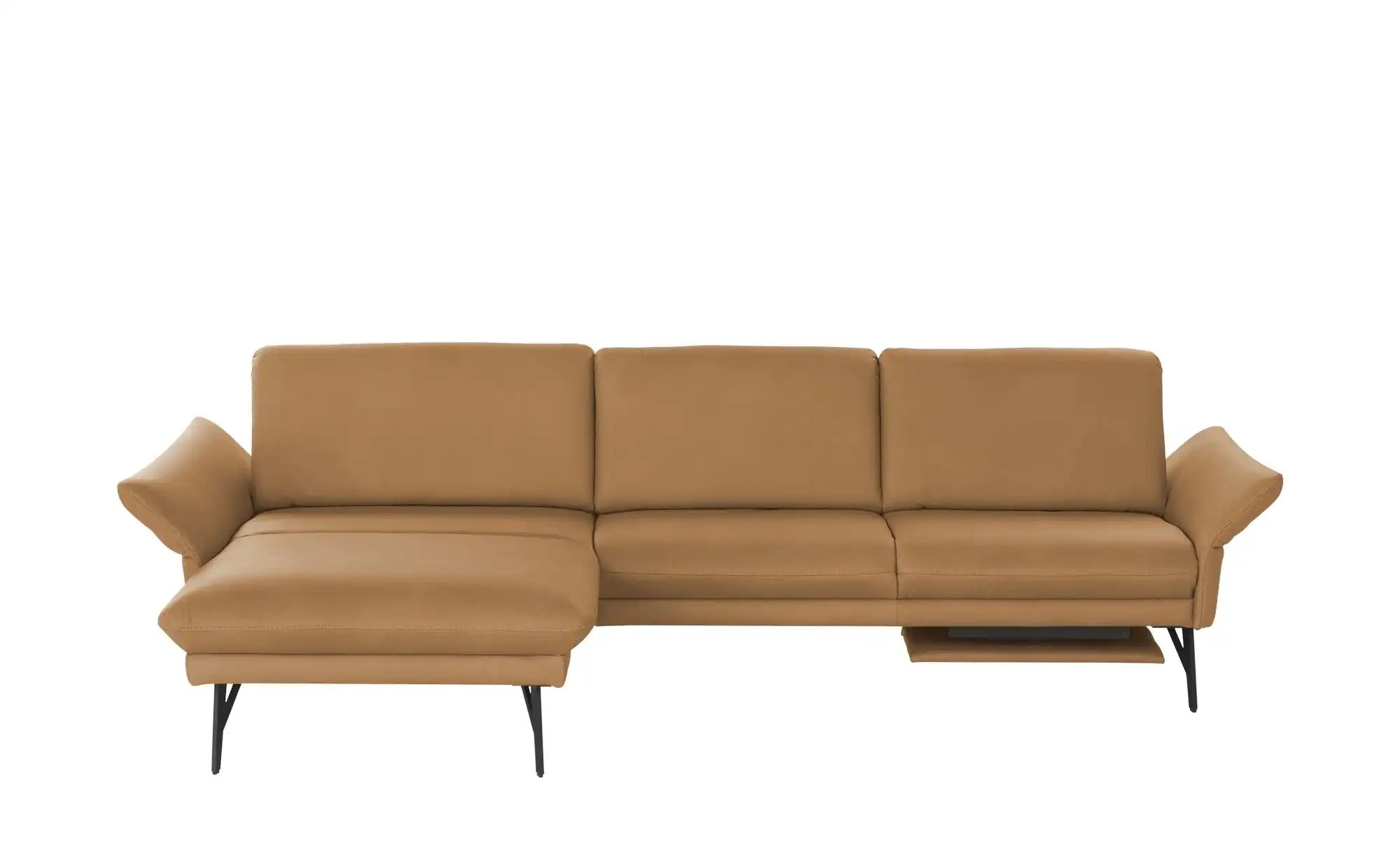 himolla Ecksofa Echtleder 1928 ¦ gelb ¦ Maße (cm): B: 296 H: 85 T: 175.0 Po günstig online kaufen