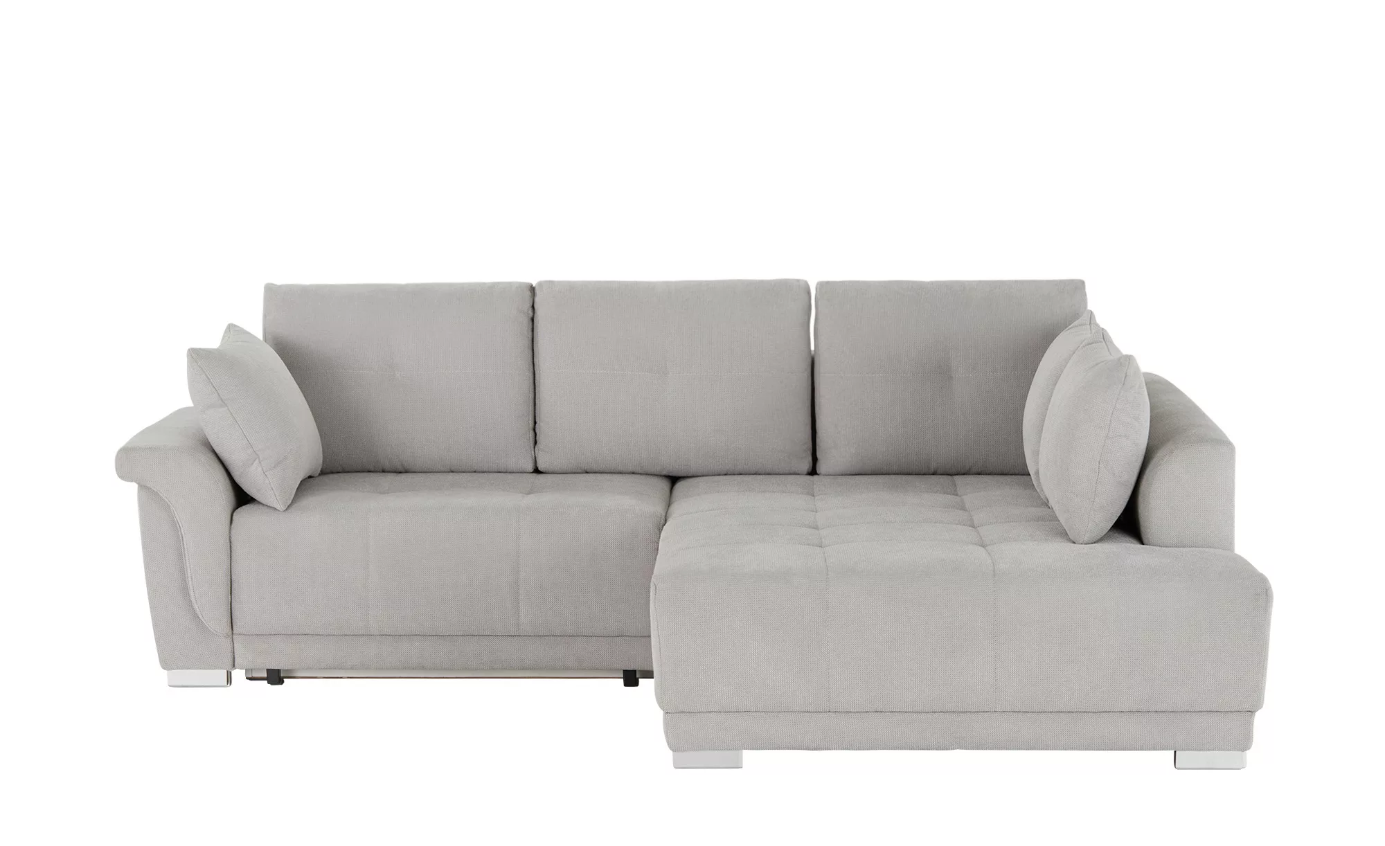 Ecksofa  Elsa ¦ grau ¦ Maße (cm): B: 258 H: 89 T: 192.0 Polstermöbel > Sofa günstig online kaufen